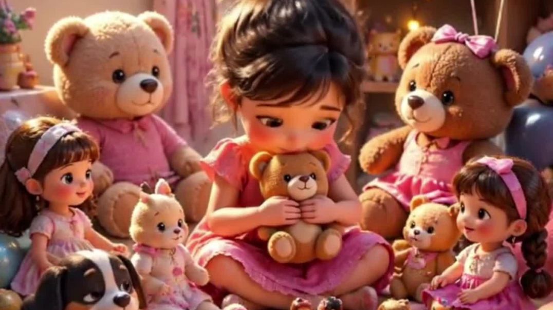 VN20260428_17092Rang Birange Khilone Saje Huye Hai Kone Mein 🌈 | Cute Kids Poem9