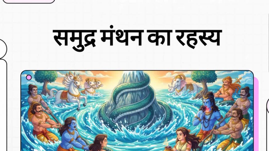 ⁣Samudra Manthan Ka Rahasya