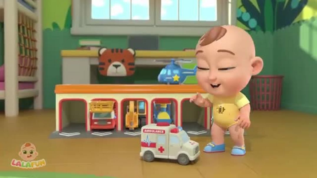 ⁣Can_I_Push_The_Button____Vehicle_Songs__More_Lalafun_Nursery_Rhymes(360p)