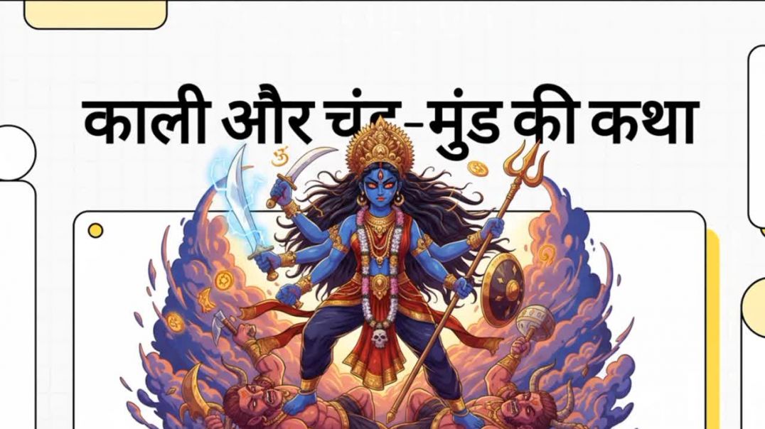 ⁣Kali aur chandramanda