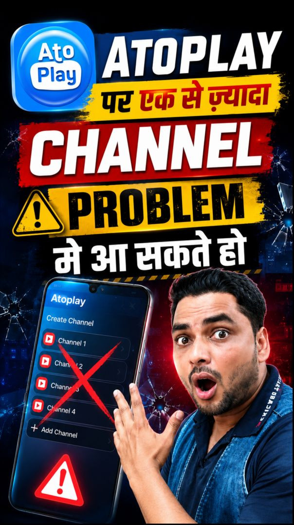 Atoplay Me 2 Channel? Ye Galti Mat Karna ⚠️ #shanukasafar