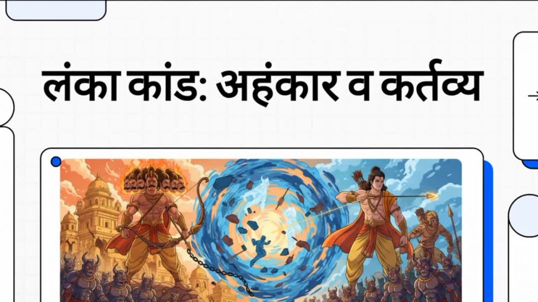 ⁣Lanka kand ahankar aur kartavya