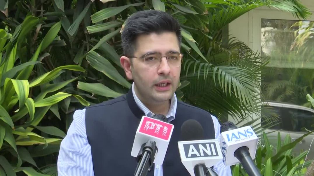 ⁣PUNJAB BJP MP RAGHAV CHADHA ON TWIN BLASTS
