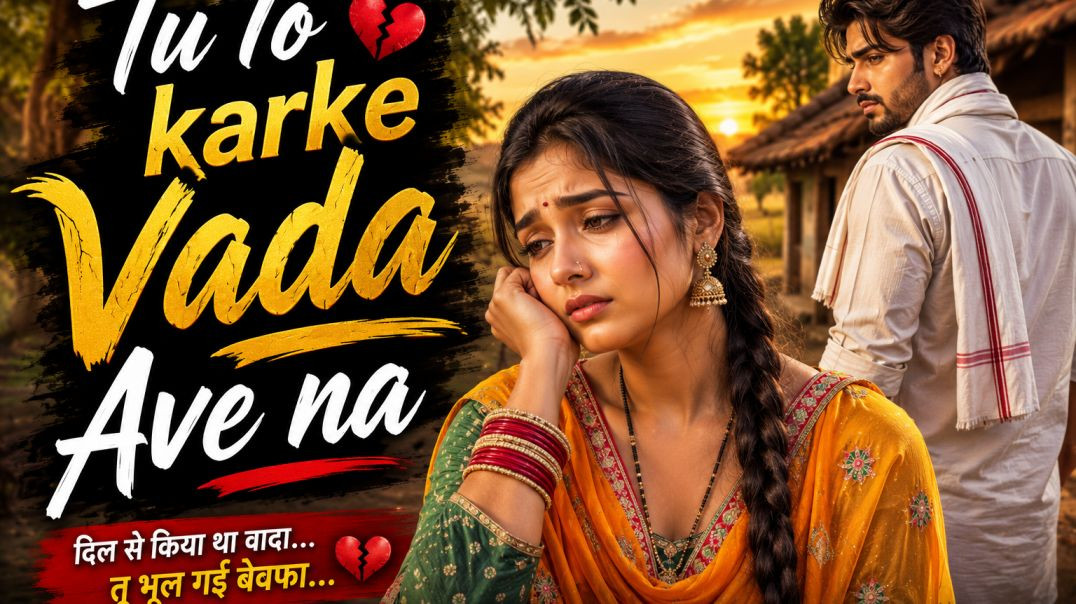 ⁣तू तो करके वादा आवे ना 💔 | New Dehati Sad Song 2026 | Aashu DJ Mix