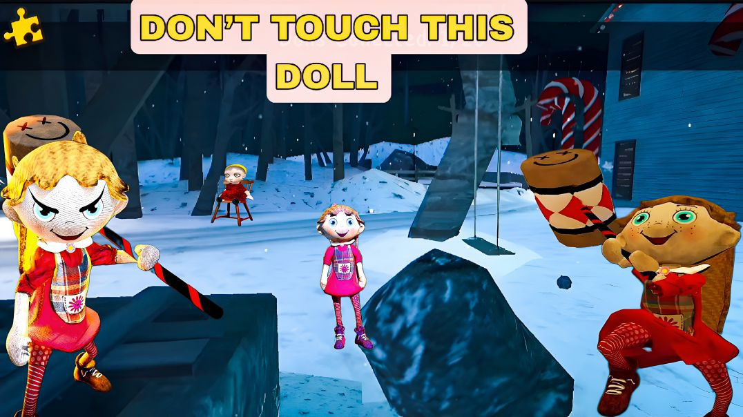 ⁣I PLAYED A CURSED DOLL GAME 💀 | Scary Horror