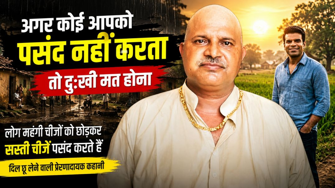 ⁣अगर कोई आपको पसंद नहीं करता तो दुःखी मत होना | दिल छू लेने वाली प्रेरणादायक कहानी | BP Singh | Nikki