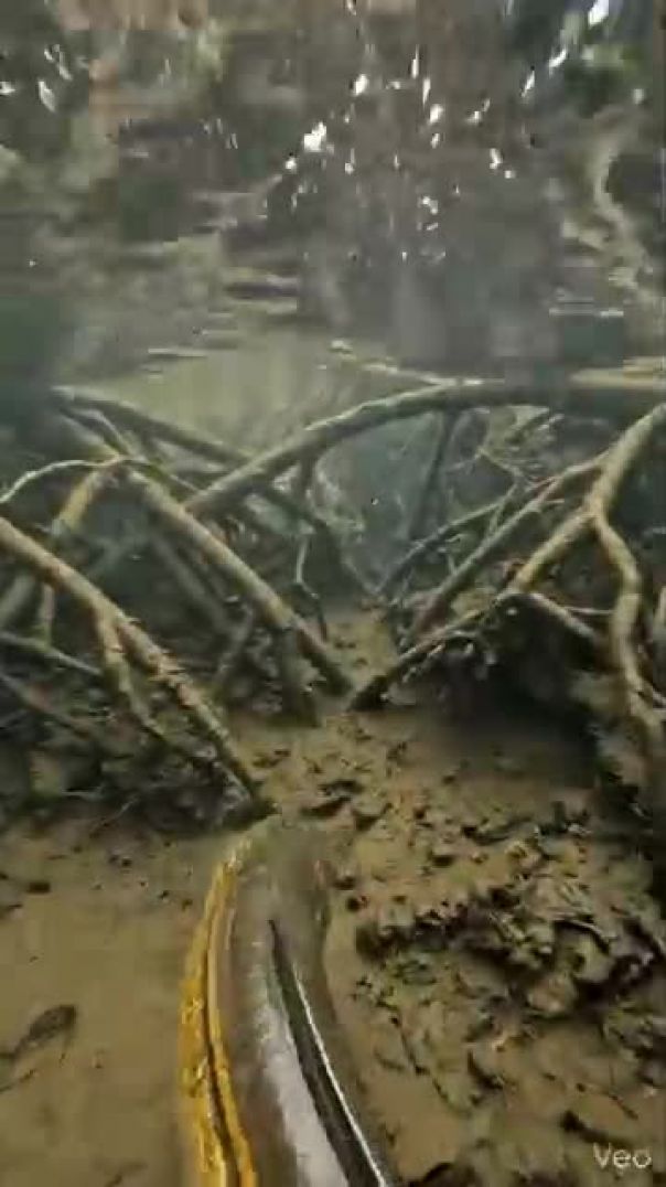 Eel_POV__Tiny_Camera_Crawls_Through_a_Hidden_Mud_Tunnel_😳🐍_#microexploration_#wildlife_#tinyworld(360p)