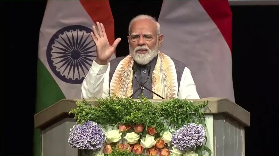 ⁣PM Modi says India for Humanity in Netherlands
