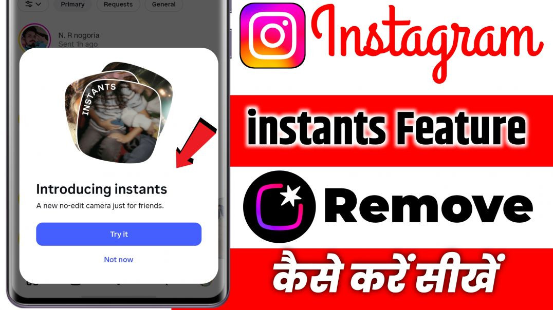 ⁣how to remove instances from instagram | turn off Instants option Instagram | Instants feature insta