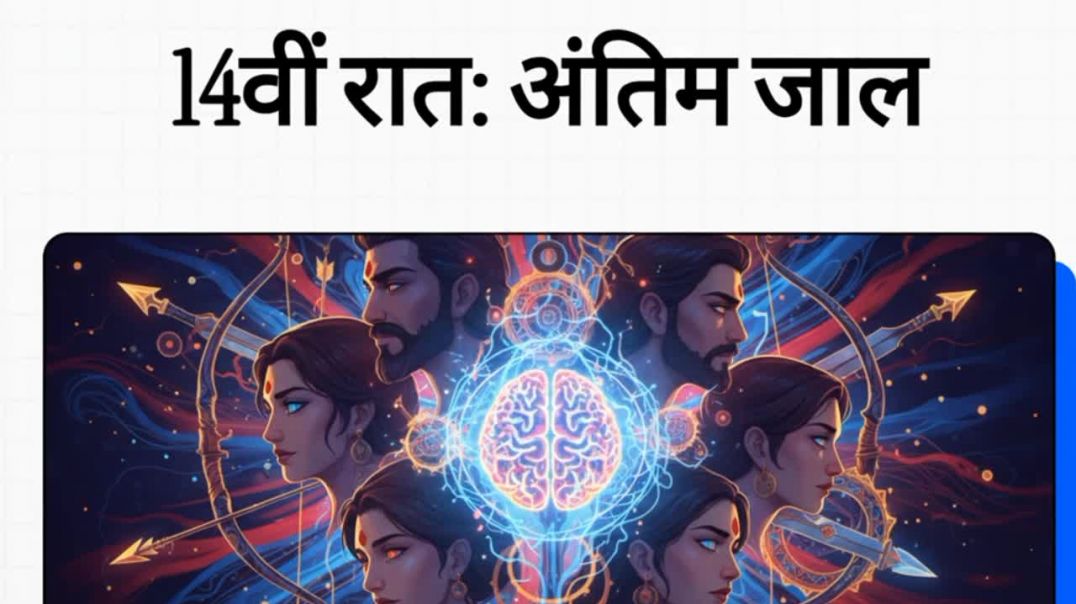 ⁣14 mein Raat antim jaal