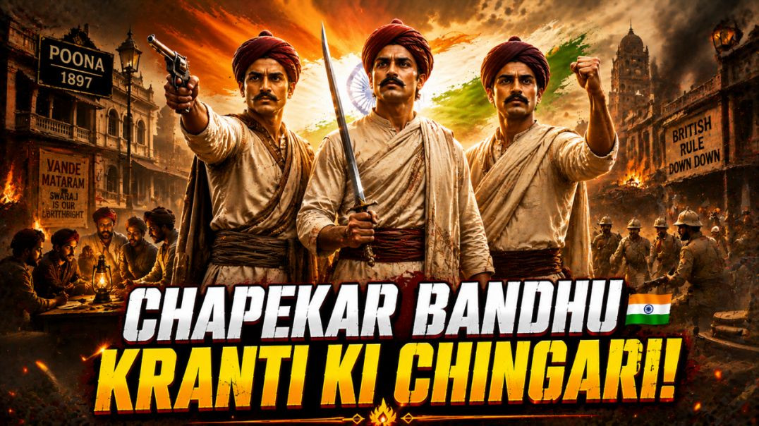 ⁣⁣Chapekar Bandhu Ki Kranti ⚔ | British Raj Ko Di Khuli Chunauti 🇮🇳🔥 | #shorts
