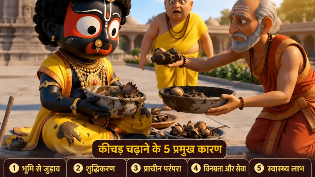 ⁣भगवान जगन्नाथ जी को कीचड़ क्यों चढ़ाया जा रहा है apna tube