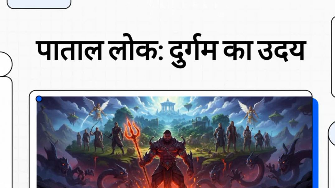 ⁣Patal lok durgam ka uday
