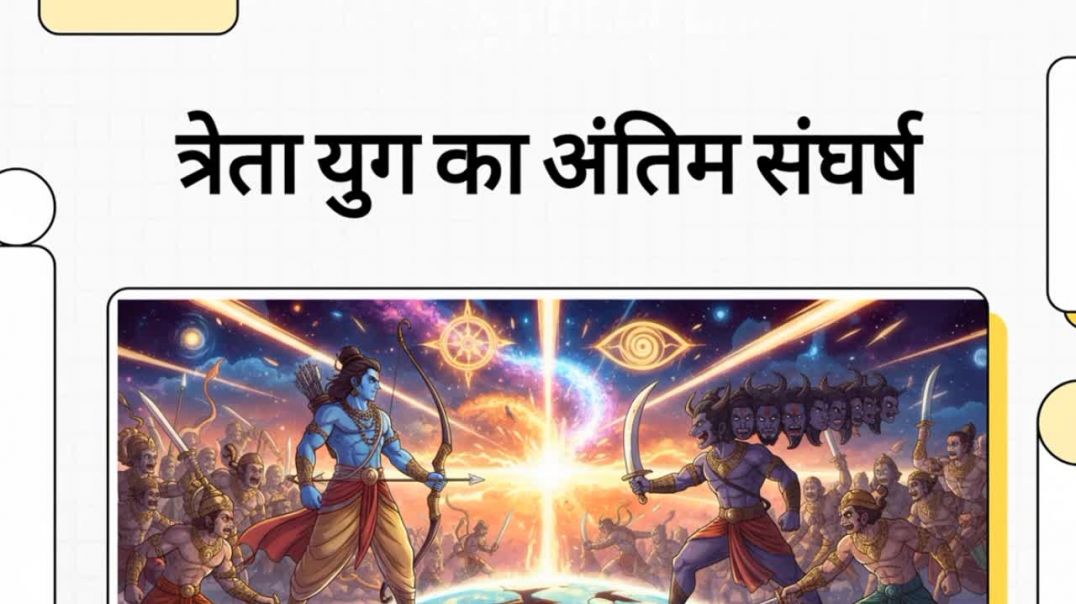 ⁣Treta yugi Ka aakhri sangharsh
