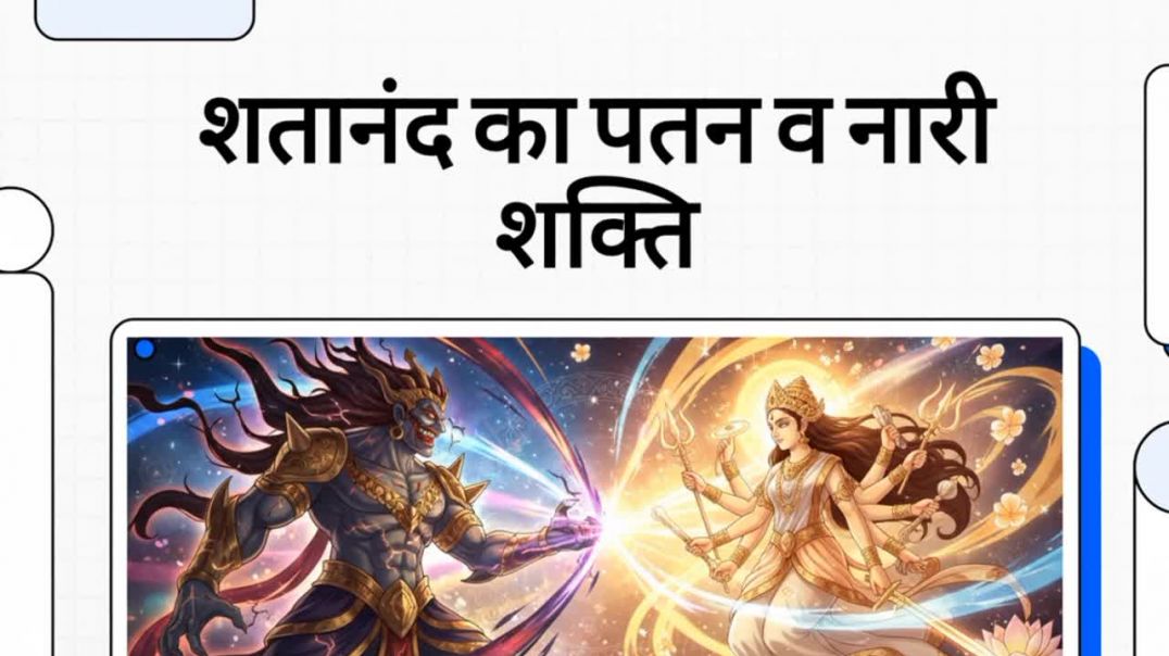 ⁣shatanand ka patan v nari Shakti