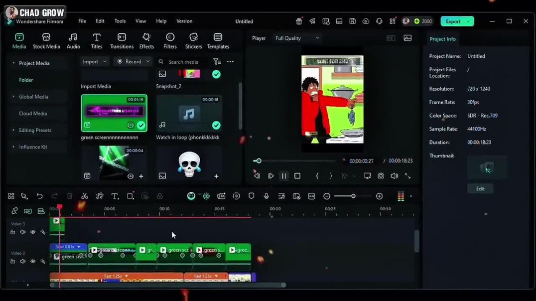 ⁣How To Edit Viral Troll Face Shorts On Filmora _ Phone _ PC _ Best Text To Video