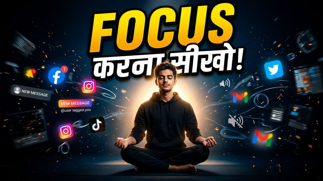 ⁣How To Focus On Important Things | Book Summary Hindi