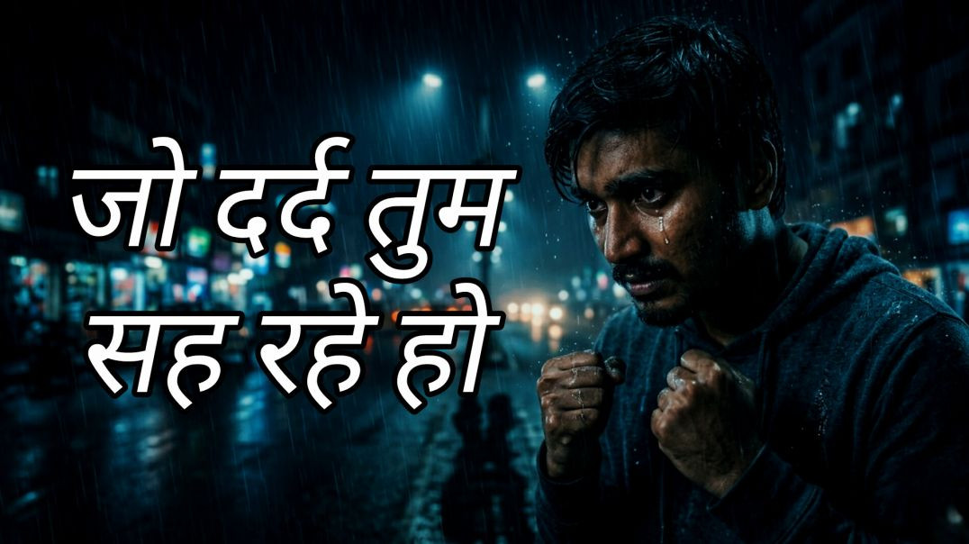 ⁣जो दर्द तुम सह रहे हो, वही तुम्हें मजबूत बना रहा है | Motivation Hindi