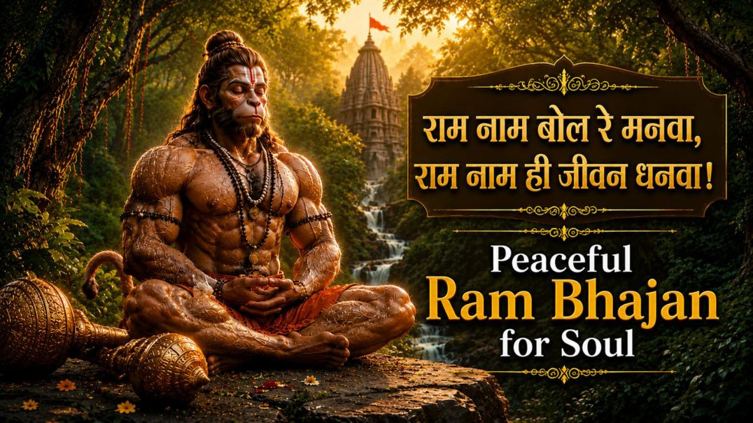 ⁣राम नाम बोल रे मनवा /ये भजन नहीं सुना तो क्या सुना /Most Heart Touching Ram Bhajan 2026