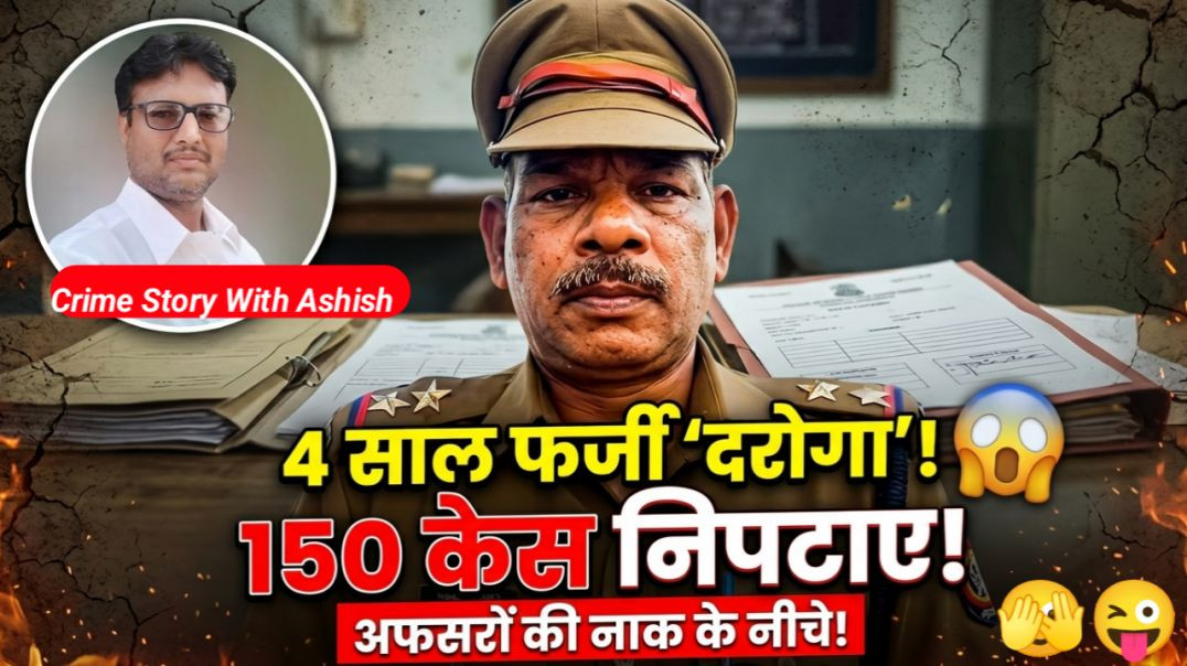 ⁣नकली दरोगा, 150 केस सॉल्व! 4 साल तक असली पुलिस को बनाया 'पागल'! #crimestory #facts