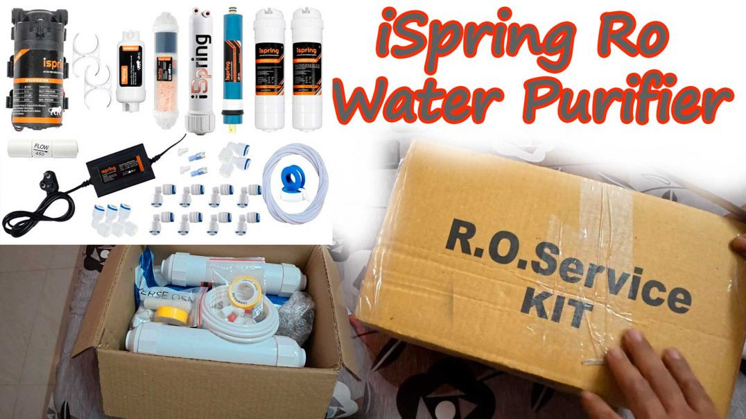 ⁣iSpring Ro Water Purifier Complete Ro Purifier Filter