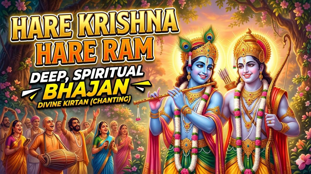 ⁣Hare Krishna Hare Ram 🙏 Most Powerful Krishna Bhajan 2026 | Peaceful Mahamantra Chanting