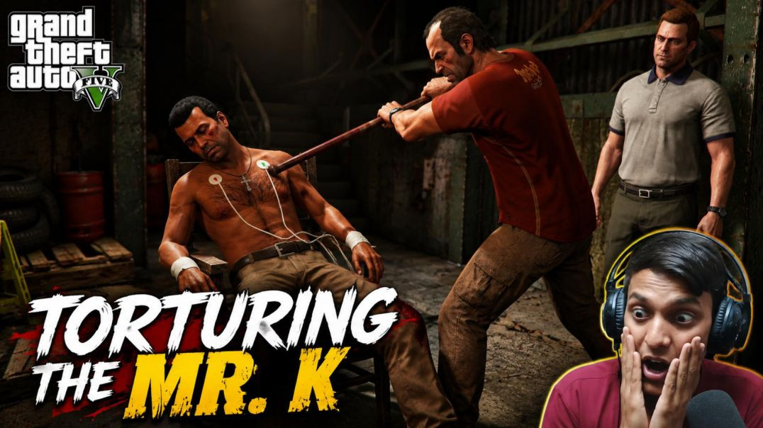 ⁣GTA 5 Torturing Mr. K Mission Gameplay