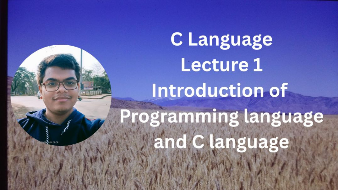 ⁣C Language|Lecture 1|Introduction of Programming Language and C language|#3