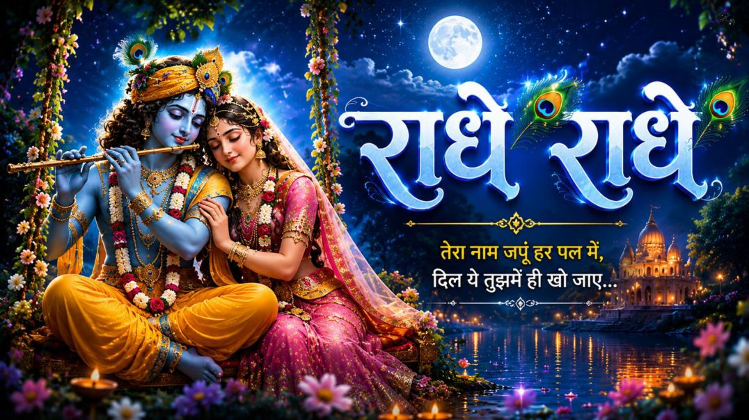 ⁣मन में बसी हो राधा रानी 🌸  MorningEvening Devotional Song Spiritual Healing