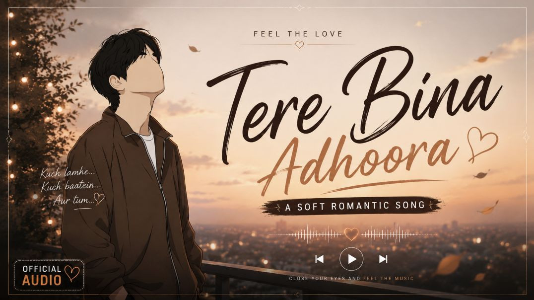 ⁣Tere Bina Adhoora (Official Audio) ❤️ | Soft Love Song | Feel The Love