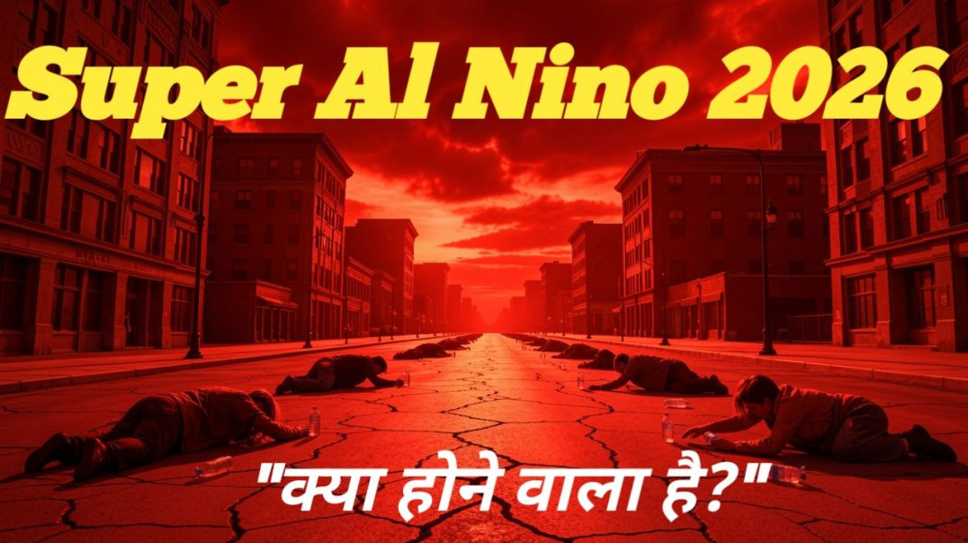 ⁣Super Al Niño 2026 का खतरा | 1877 Famine Returns?