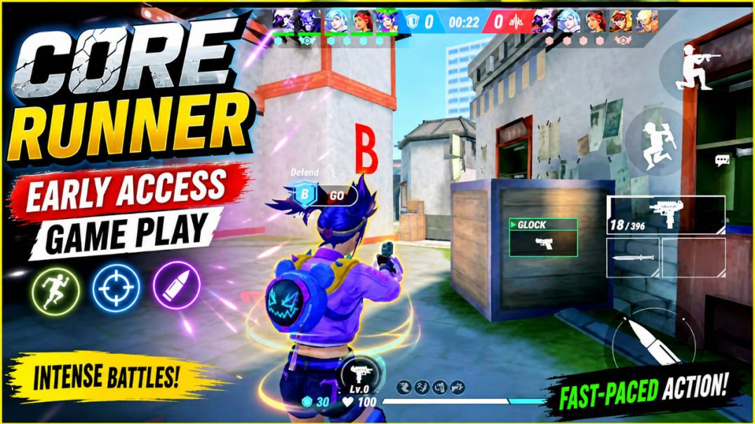 ⁣🎮 CORE RUNNER Early Access – High Graphics Intense Gameplay 🔥
