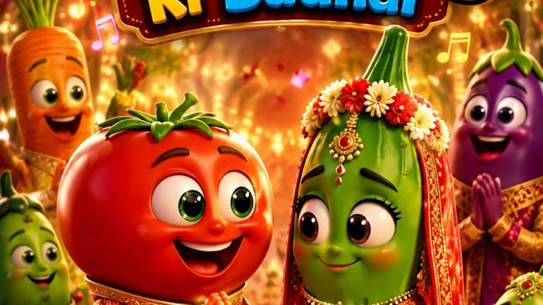 ⁣VN20260506_165Bhindi Ki Shaadi 💍 Tamatar Ki Badhai 🍅 | Mazedaar Sabziyon Ki Funny Kavita 😂 | Apna Tu