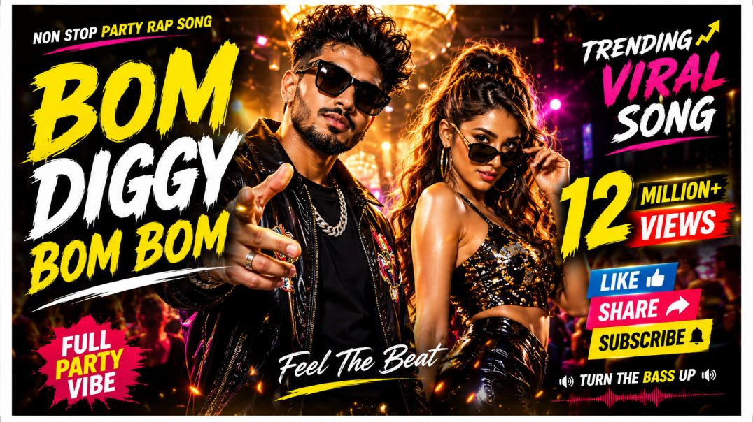 ⁣Bom Diggy Bom Bom 🔥 Viral DJ Party Song 2026 | #trending #viral #partysong #djremix