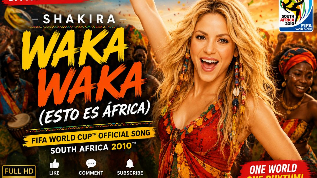 ⁣Waka Waka (Esto es África) 🌍 | FIFA World Cup 2010 Official Song
