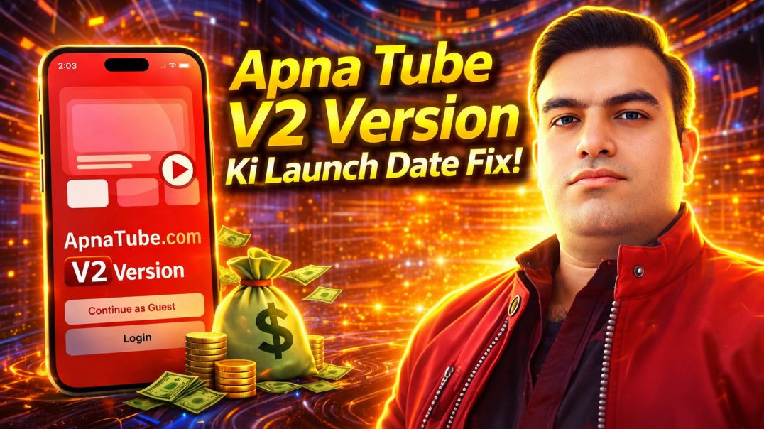 ⁣Apna Tube V2 Version Launch Date Fix 🔥 || Official Update Aa Gaya ।। Shyam Sundar