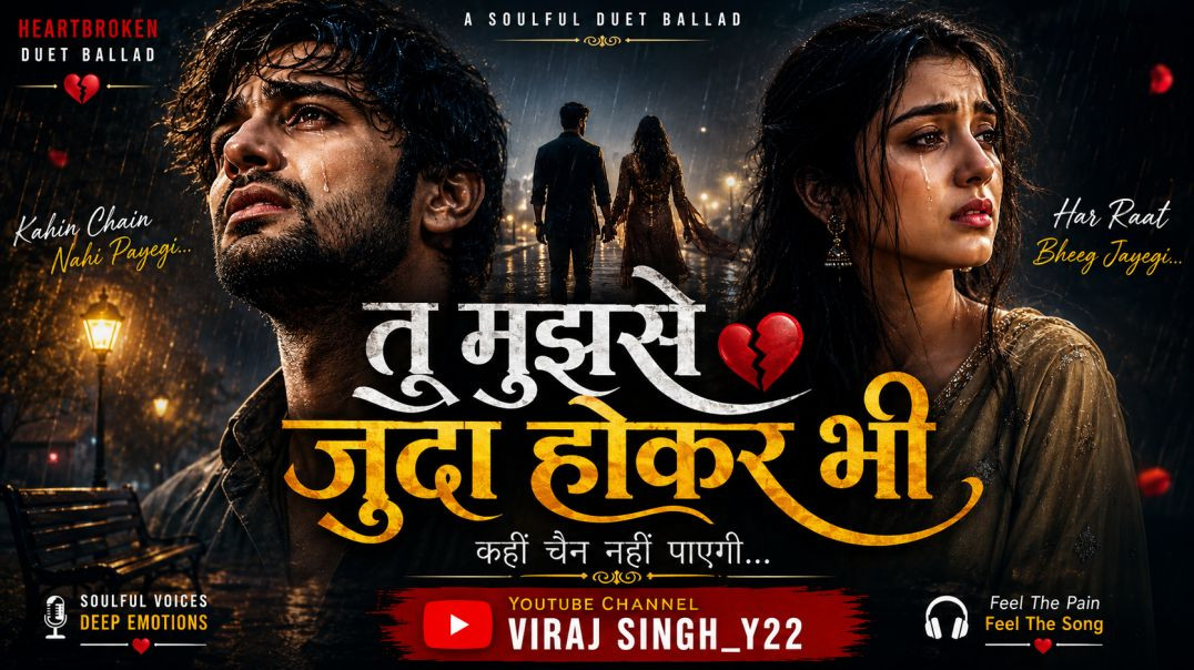 ⁣Tu Mujhse Juda Hokar Bhi Kahin Chain Nahi Payegi 💔 | Sad Love Song