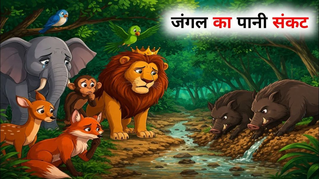⁣जंगल का पानी संकट | Jungle Ka Pani Sankat |
