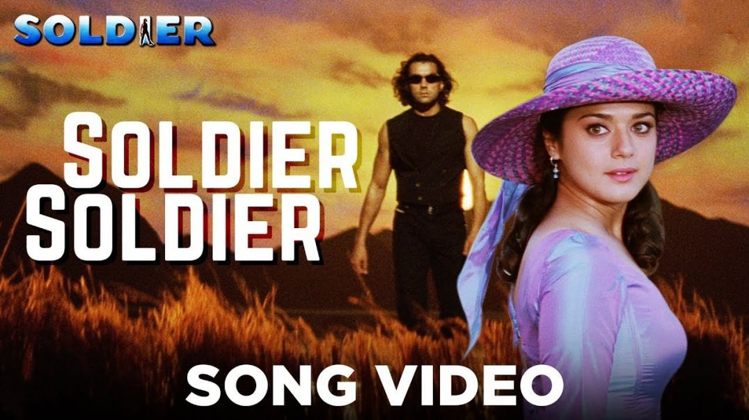 ⁣Soldier Soldier meethi baatein_soldier_bobby deol_preity zinta_kumar sanu_alka yagnik