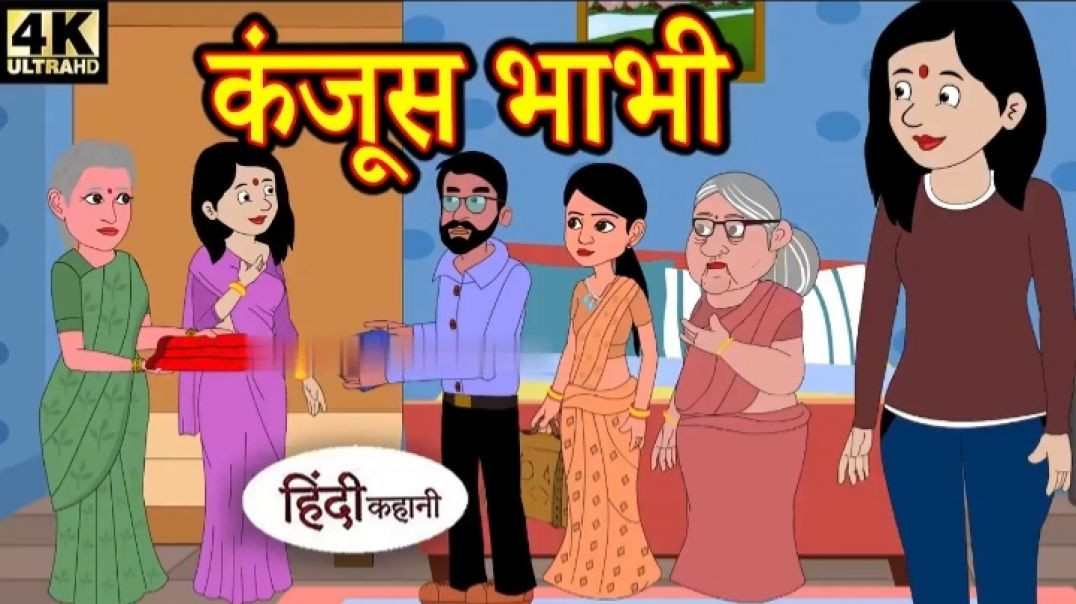 ⁣Kahani कंजूस भाभी Story  in Hindi  Hindi Story _  Moral Stories_Bedtime Stories_New Story_  x  Story