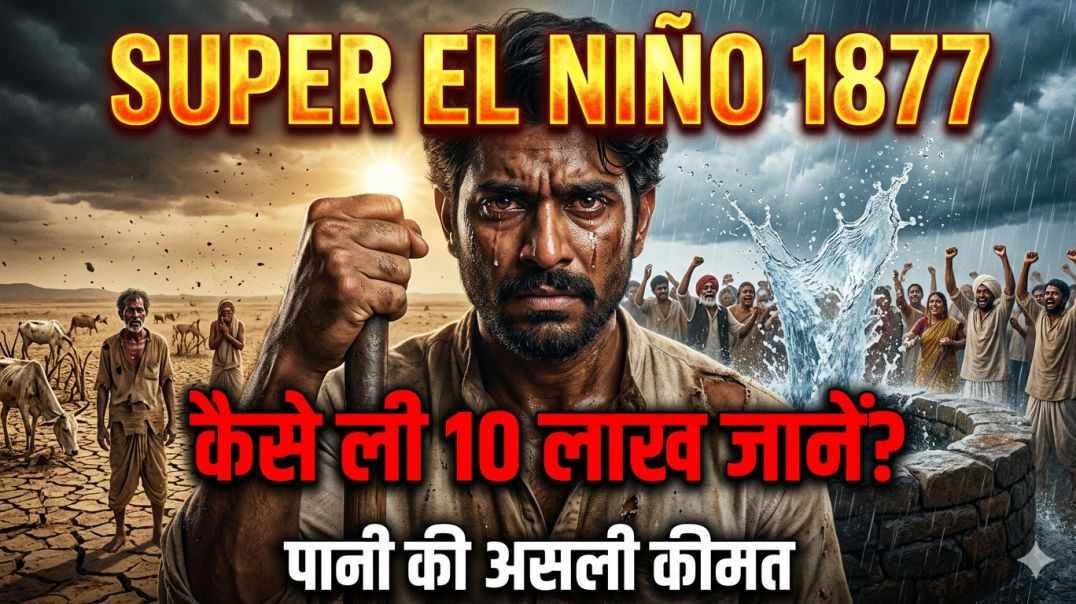 ⁣**Super Al Nino 1877 💧 | पानी की कीमत |