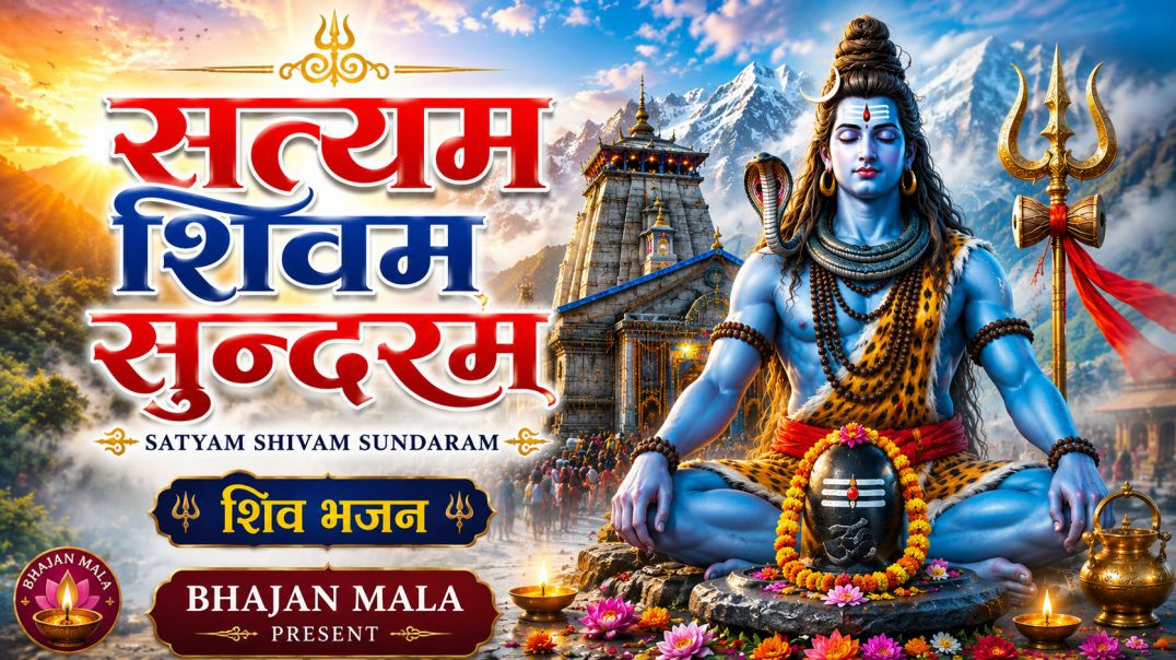 ⁣⁣सत्यम शिवम सुन्दरम | Satyam Shivam Sundaram | Shiv Bhajan | Mahadev Bhajan | Kedarnath Temple Song