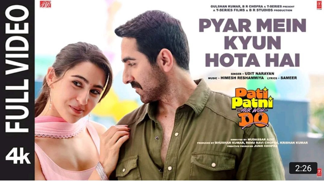 Pyar_Mein_Kyun_Hota_Hai_(Full_Video)___Pati_Patni_Aur_Woh_Do___Ayushmann___Udit_N,_Himesh_Reshammiya