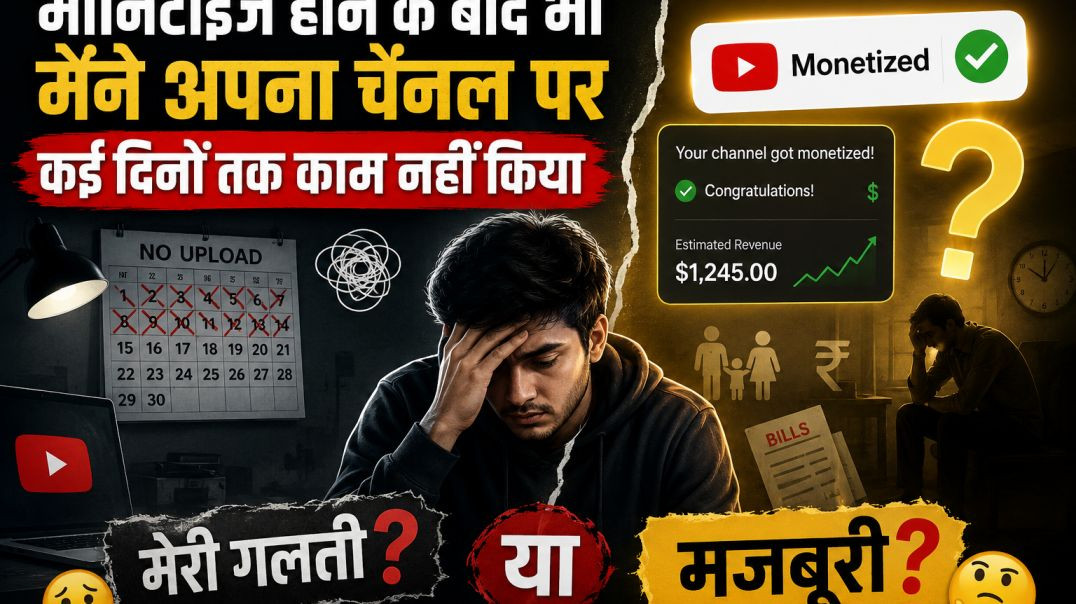 ⁣Video kyo nahi dale paya soory