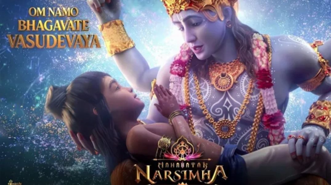 ⁣Om Namo Bhagavate Vasudevaya  | Mahavtar Narsimha| #aditya_03