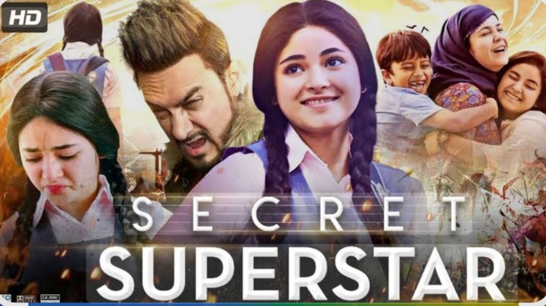 ⁣Secret Superstar 2017 Full Movie.  HD  indi  Aamir Khan  Zaira