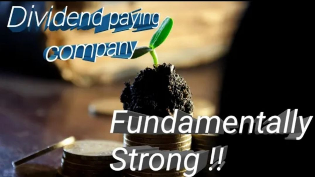 DIVIDEND PAYING COMPANY💲FUNDAMENTALLY STRONG🔴STOCK MARKET PLANNER