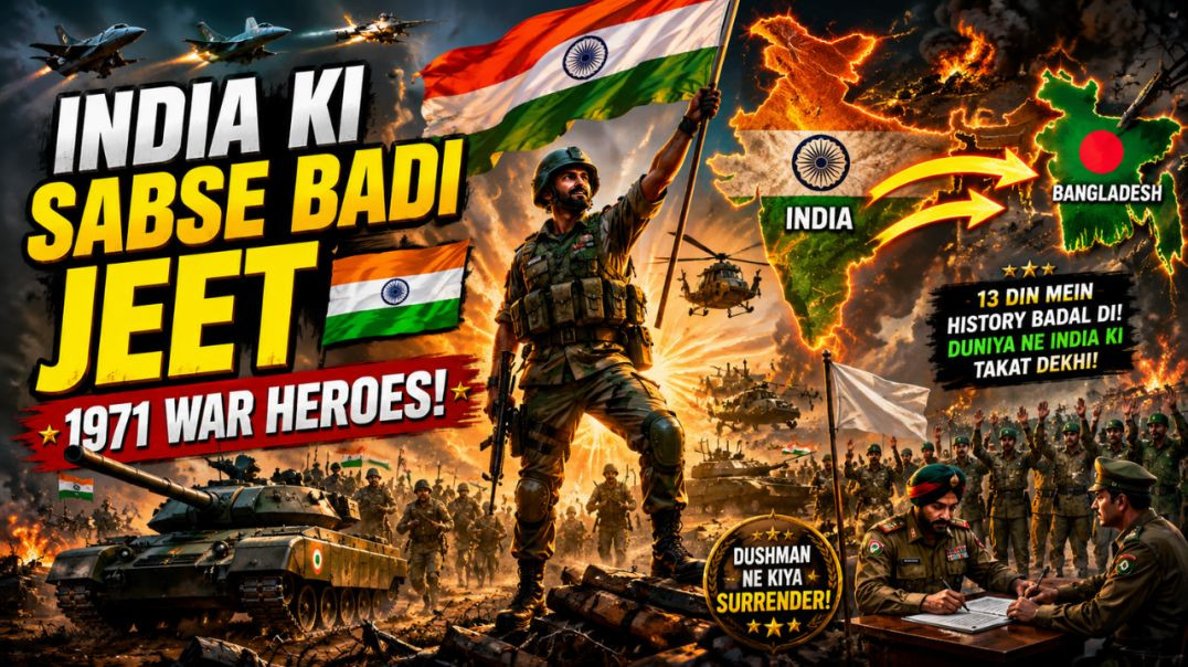 ⁣⁣India Ki Sabse Badi Military Victory 🇮🇳 | 1971 War Ne Badal Di History ⚔ | #shorts