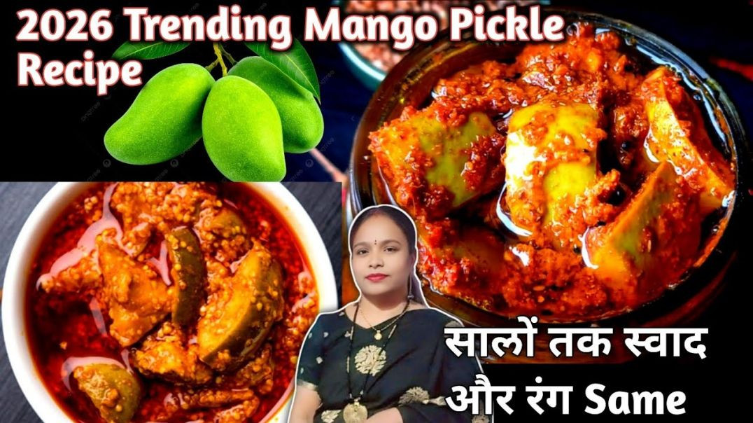 ⁣Dadi-Nani Style Traditional Mango Pickle 🤤 | आम का असली अचार #shorts