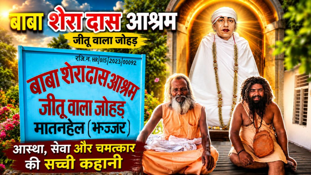 ⁣बाबा शेरा दास जी आश्रम भंडारा निमंत्रण